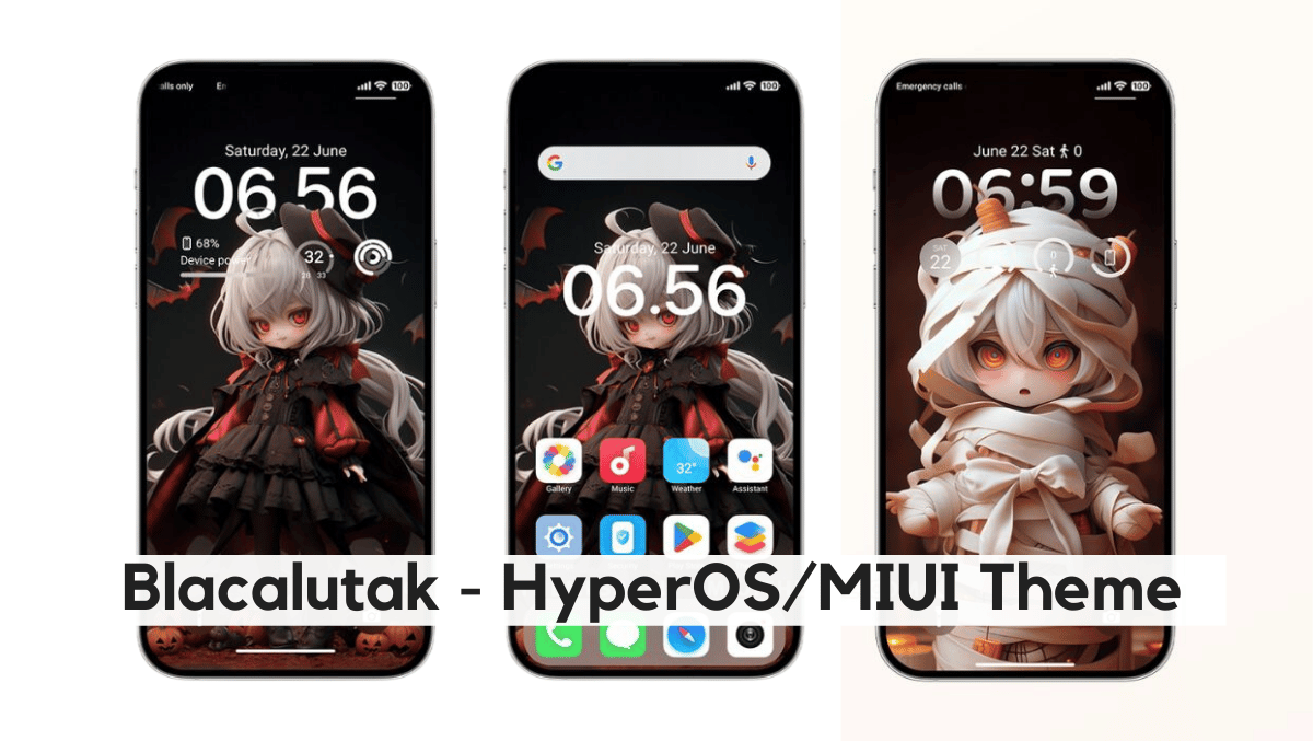 Blacalutak HyperOS Theme with iOS Experience for Xiaomi Phones