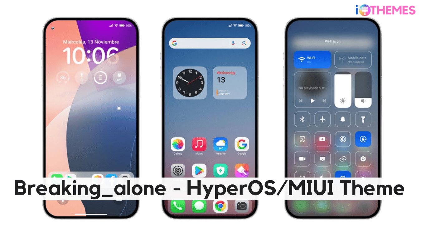 Breaking_Alone HyperOS Theme with iOS Experience