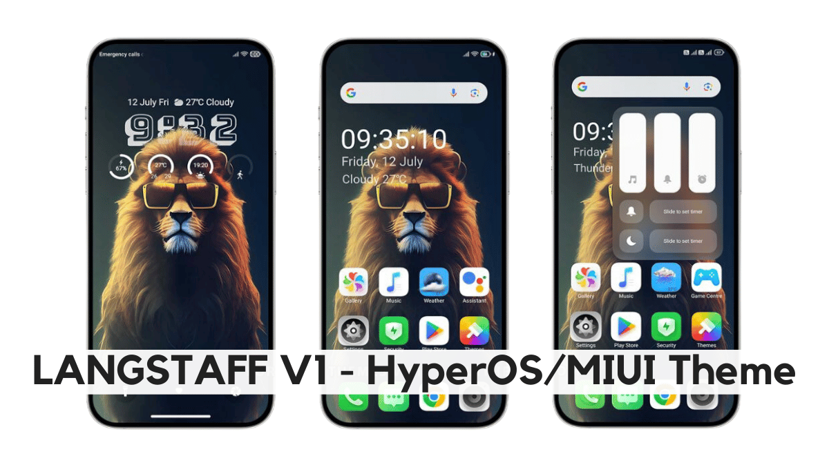 LANGSTAFF V1 HyperOS Theme with iOS Experience