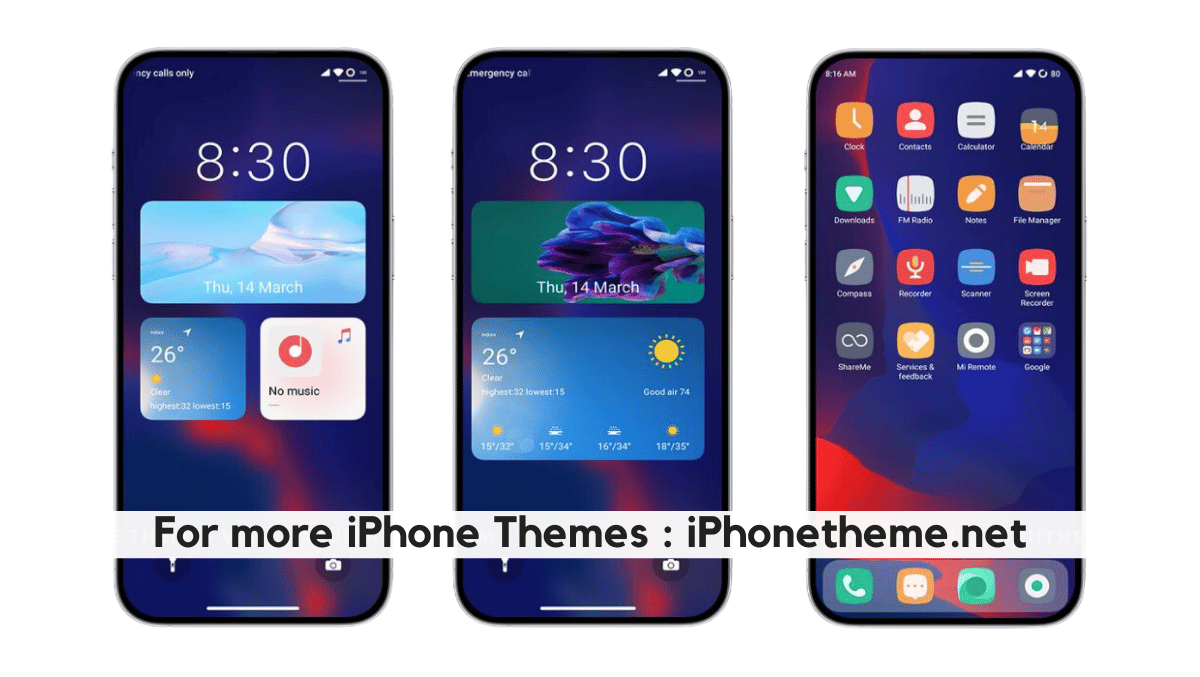 Nexa v2 HyperOS Theme with iOS 14 Experience
