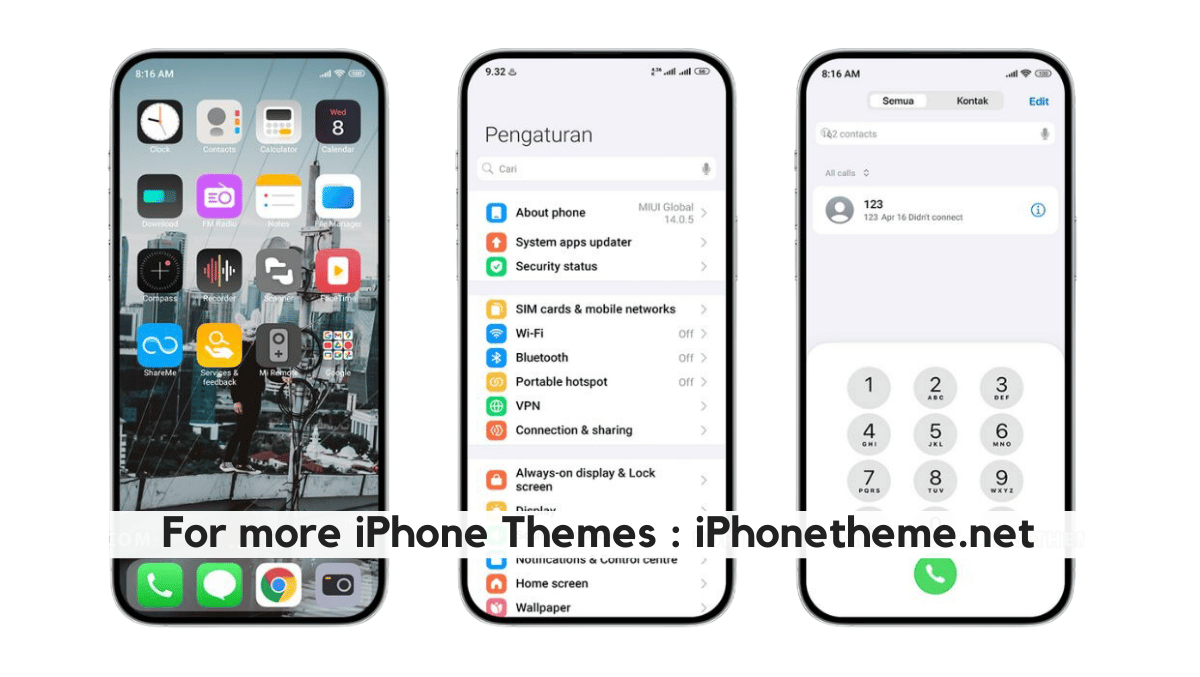 SANGETEL HyperOS Theme